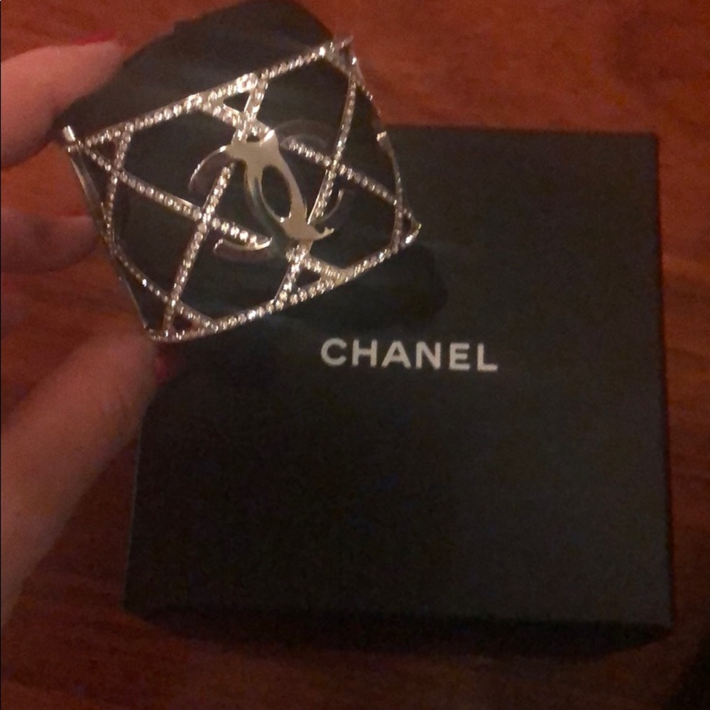 CHANEL Crystal Bracelet